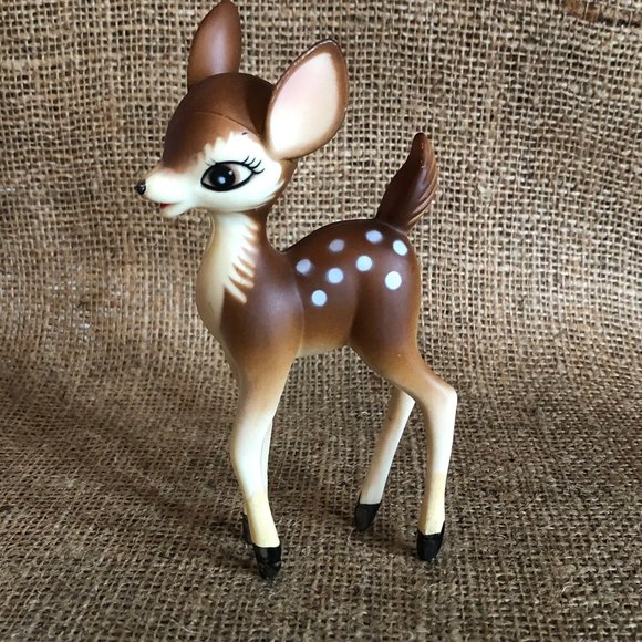 Vintage Reindeer - Deer Figurine - Bambi 1960's - Picture 2 of 10